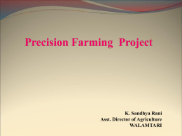 Benefits of Precision farming