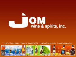 JOM Wine & Spirits, Inc.