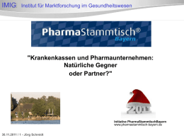 (PowerPoint) - Pharmastammtisch Bayern