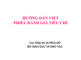 5.Huong dan viet Phieu danh gia tieu chi