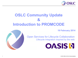 February_2014_OSLC_Community_Update