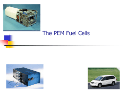 Hydrogen Fuel Cell Update