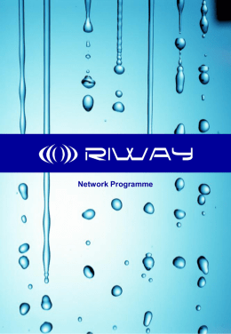 Network Programme - Riway International