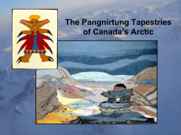 View a PowerPoint presentation on Tapestry Commissions