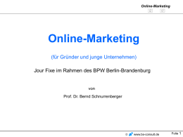 Online-Marketing