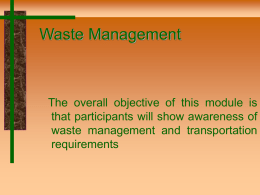 Waste Management - Brownfields Toolbox