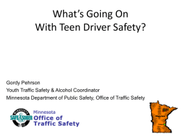 Minnesota`s teen driving laws