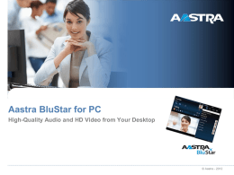 BluStar Client - BusinessCom.cz