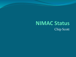 NIMAC Status - USDA Forest Service