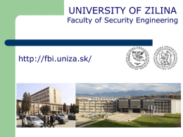 Faculty of Security Engineering