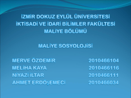 Küreselleşme - Dr. Ahmet Özen