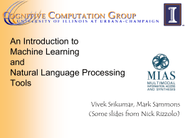 ppt - Cognitive Computation Group