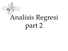 Analisis Regresi part 2