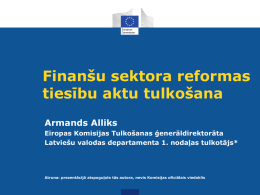 Armands Alliks - Par es.gov.lv