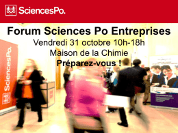 Forum Sciences Po Entreprises