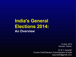 India`s General Elections 2014