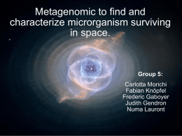 Metagenomic to find and characterize microrganism