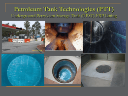 Petroleum Tank Technologies (PTT) Underground Petroleum