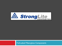 StrongLite Composites Presentation