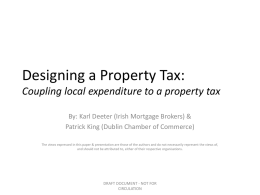 2012-DEW property tax presentation