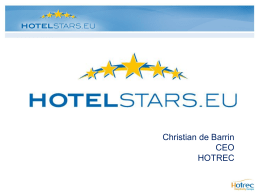 about the hotelstars union