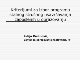 PP dr L. Radulovic