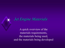 Jet Engine Materials
