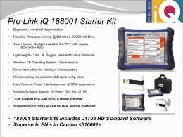 Pro-Link iQ 680013 Detroit Diesel Kit