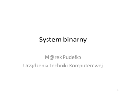 System binarny