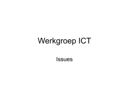 Werkgroep ICT - Vlaanderen.be