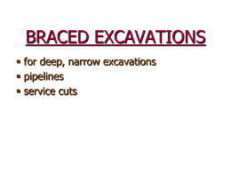 Braced Excavations - spin.mohawkc.on.ca