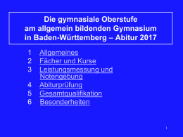 Abitur 2017 - Königin-Olga