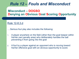Rule 12 Section 8 Misconduct