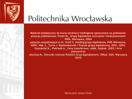 PLIK 1 - Instytut Organizacji i Zarządzania Politechniki Wrocławskiej