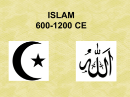 ISLAM 600-1200 CE