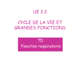 UE 2.2 CYCLE DE LA VIE ET GRANDES FONCTIONS - Archive-Host