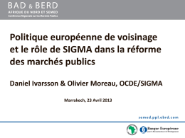 Daniel Ivarsson, Olivier Moreau, OECD/SIGMA