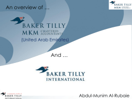 version 10.4 - Baker Tilly MKM