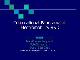 PPT Jacquemin event VE.EV#3