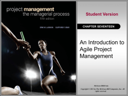 Agile Project Managemen