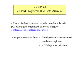 Diapo. du cours FPGA