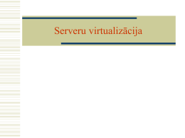 Serveru virtualizācija, XEN
