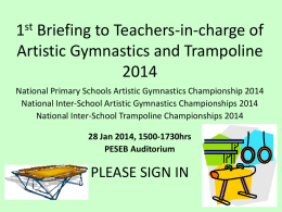 1st_AGT_Briefing_2014 - Singapore Schools Sports Council