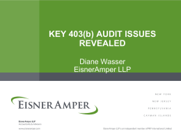 PPT - EisnerAmper