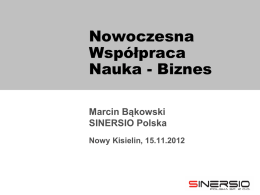 SiNERSIO Polska Sp. z o.o.
