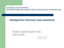 I OSK /1444/10 - Dolnośląski Urząd Wojewódzki