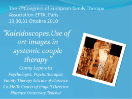 La Famiglia - European Family Therapy Association