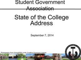 Student Government Association