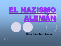 EL NAZISMO ALEMÁN