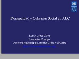 Informe sobre Desarrollo Humano para América Latina y el Caribe